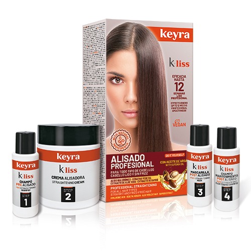 KIT TRATAMIENTO ALISADOR KEYRA K-LISS