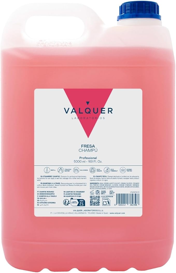 CHAMPÚ FRESA 5000ML VALQUER - Imagen 2